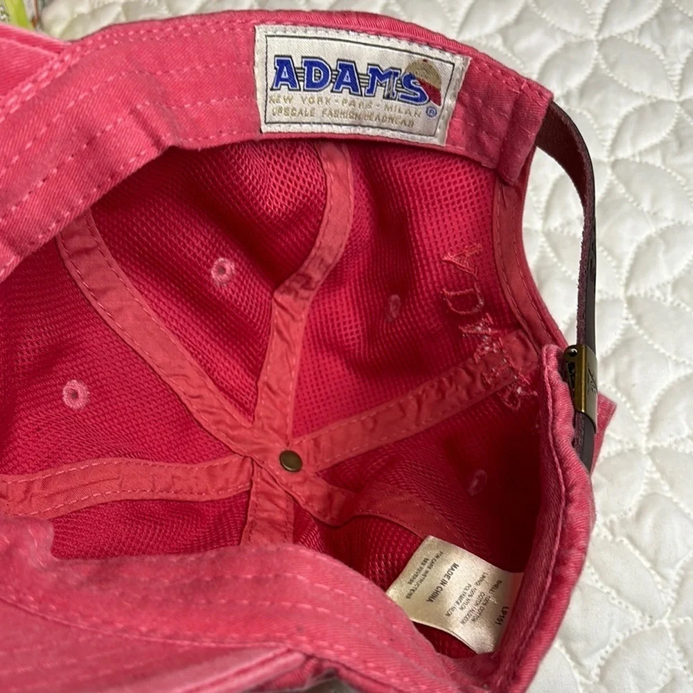 Adams Pink Hat Classic Style